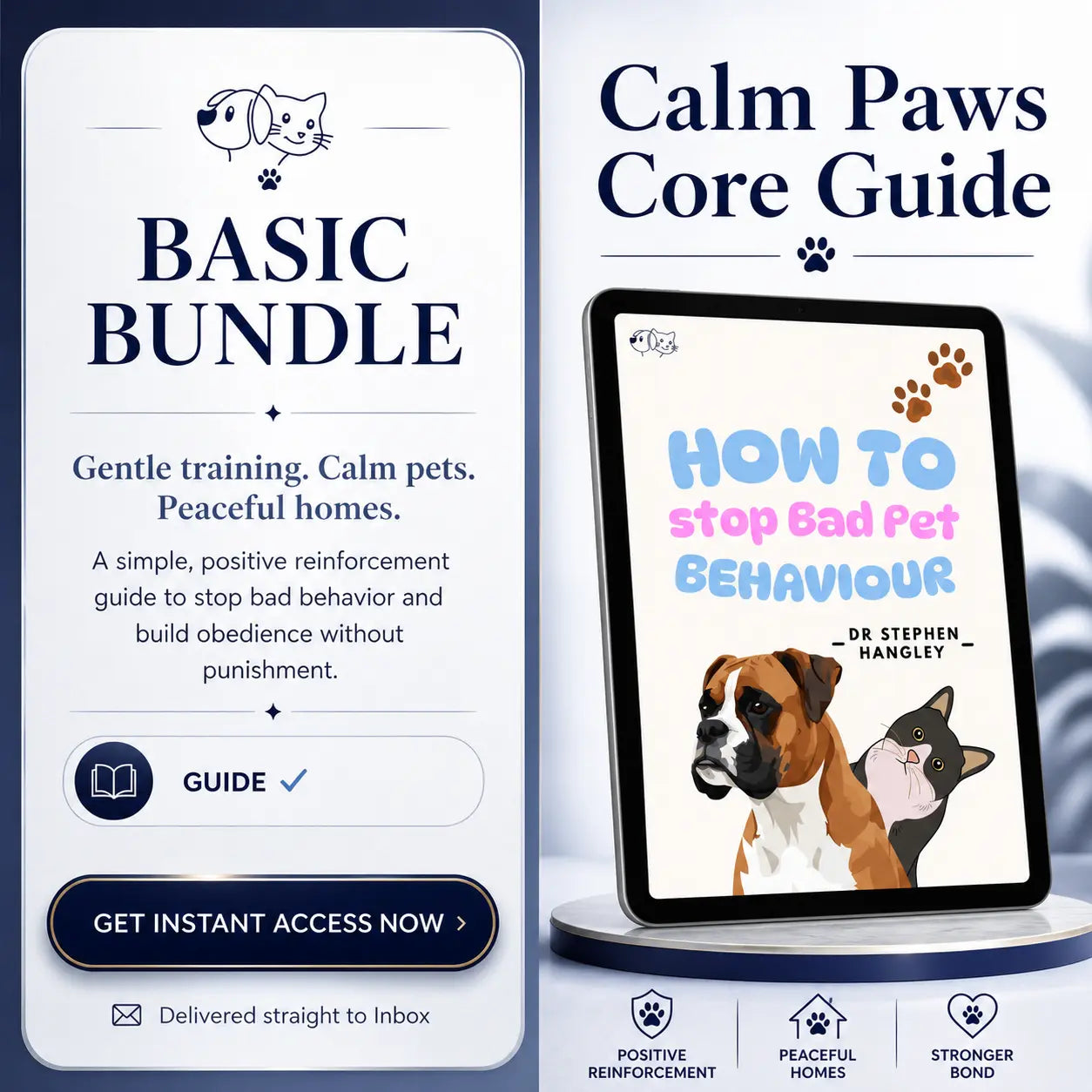 Calm Paws – Guided Training System